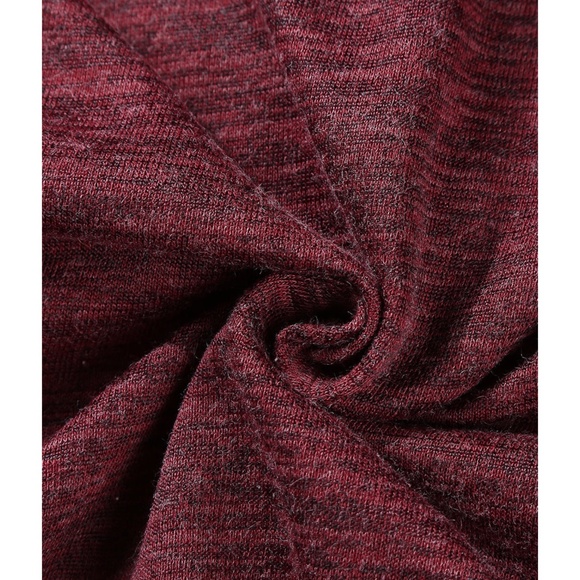 NWT Ororo Women's Heated Full Zip Fleece Jacket Maroon - Picture 4 of 16